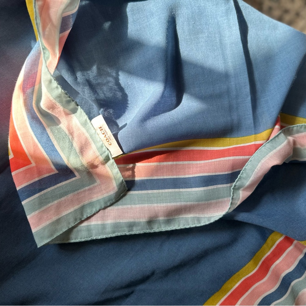 Coach scarf